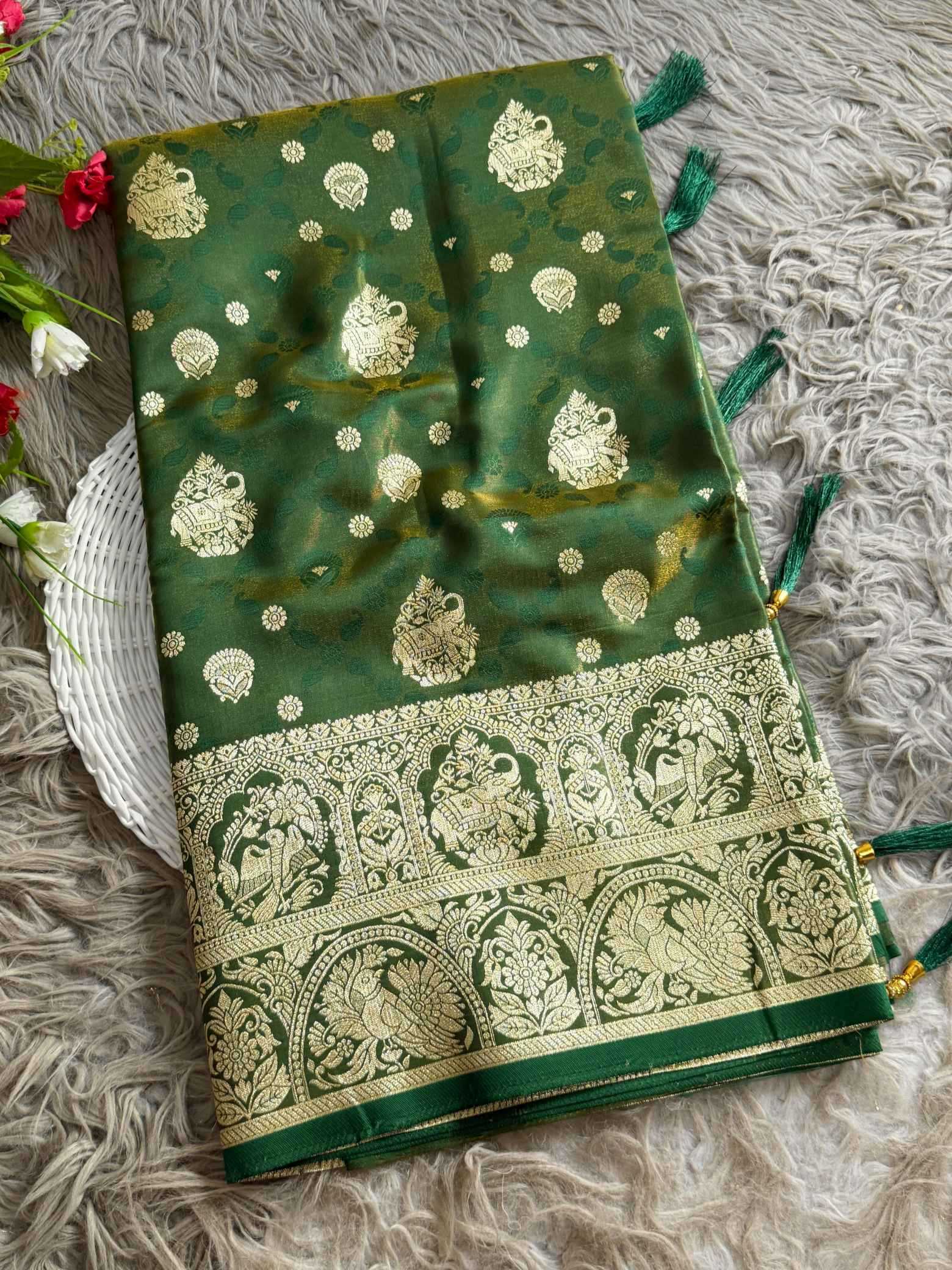 Tissue Silk Banarasi Saree