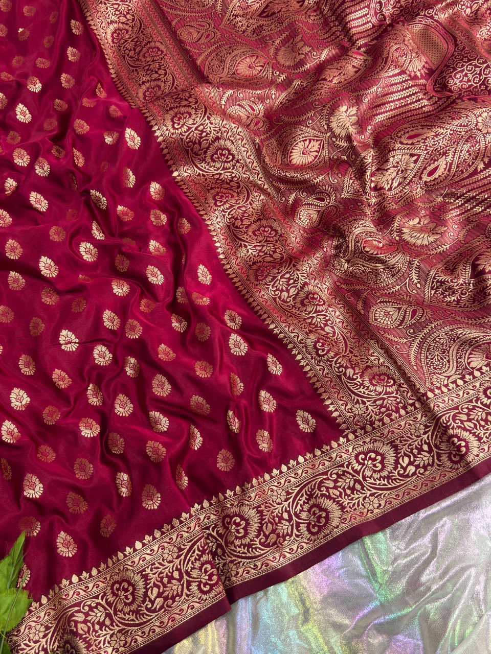 Satin Designer Saree