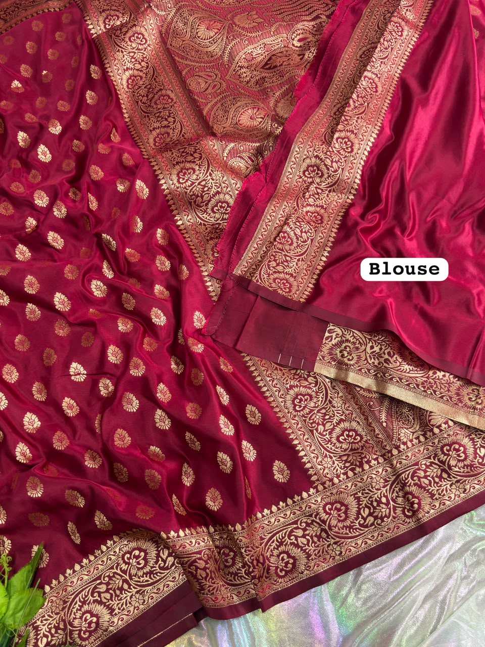Satin Designer Saree