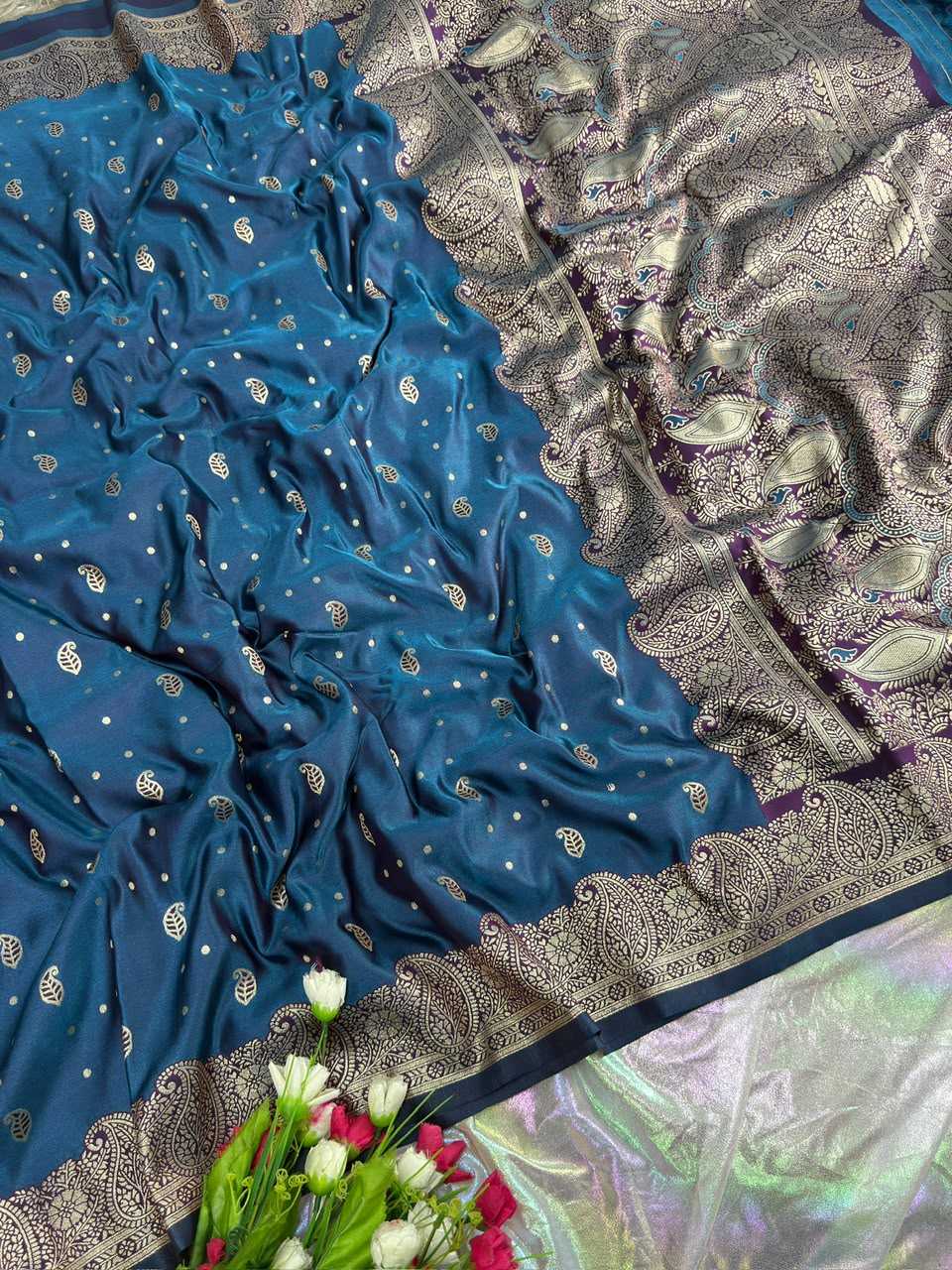 Satin Designer Saree