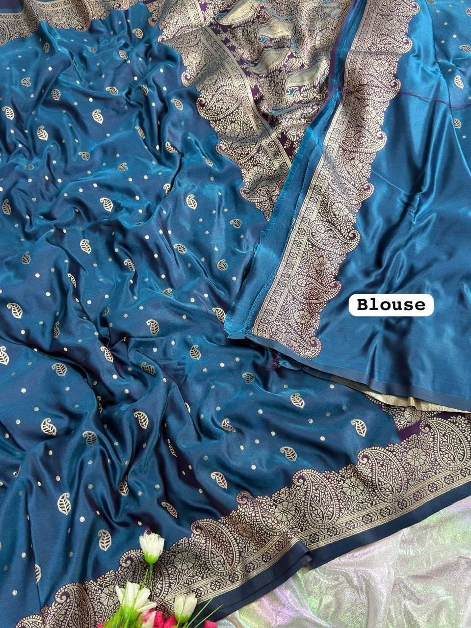 Satin Designer Saree