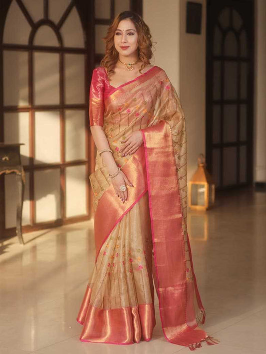Tissue Designer Saree