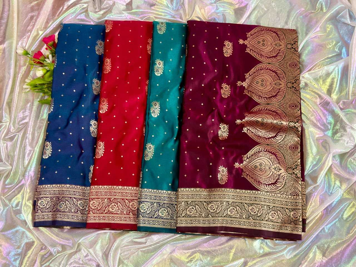 Satin Designer Saree