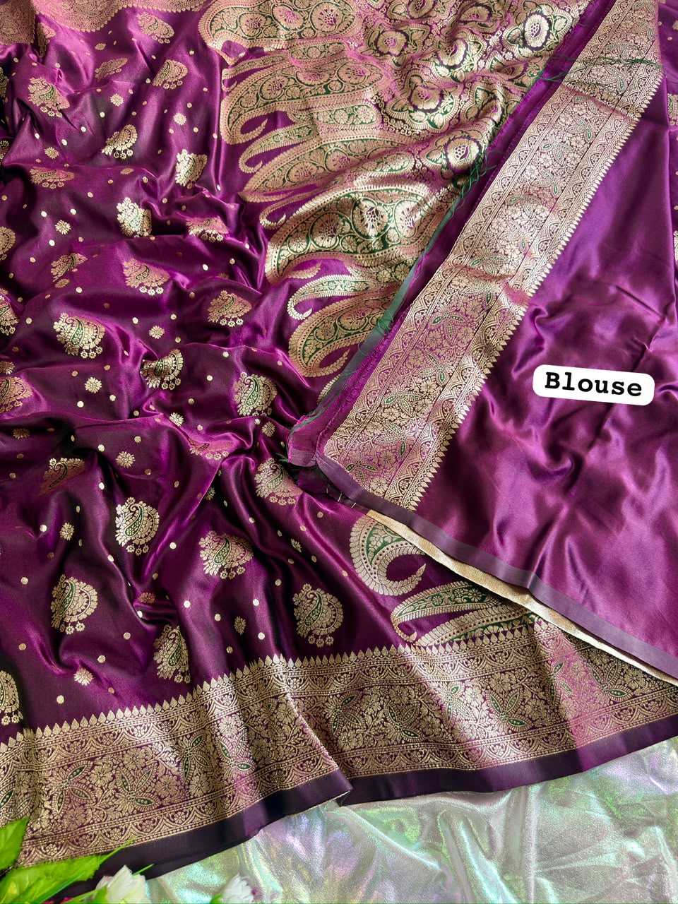 Satin Designer Saree