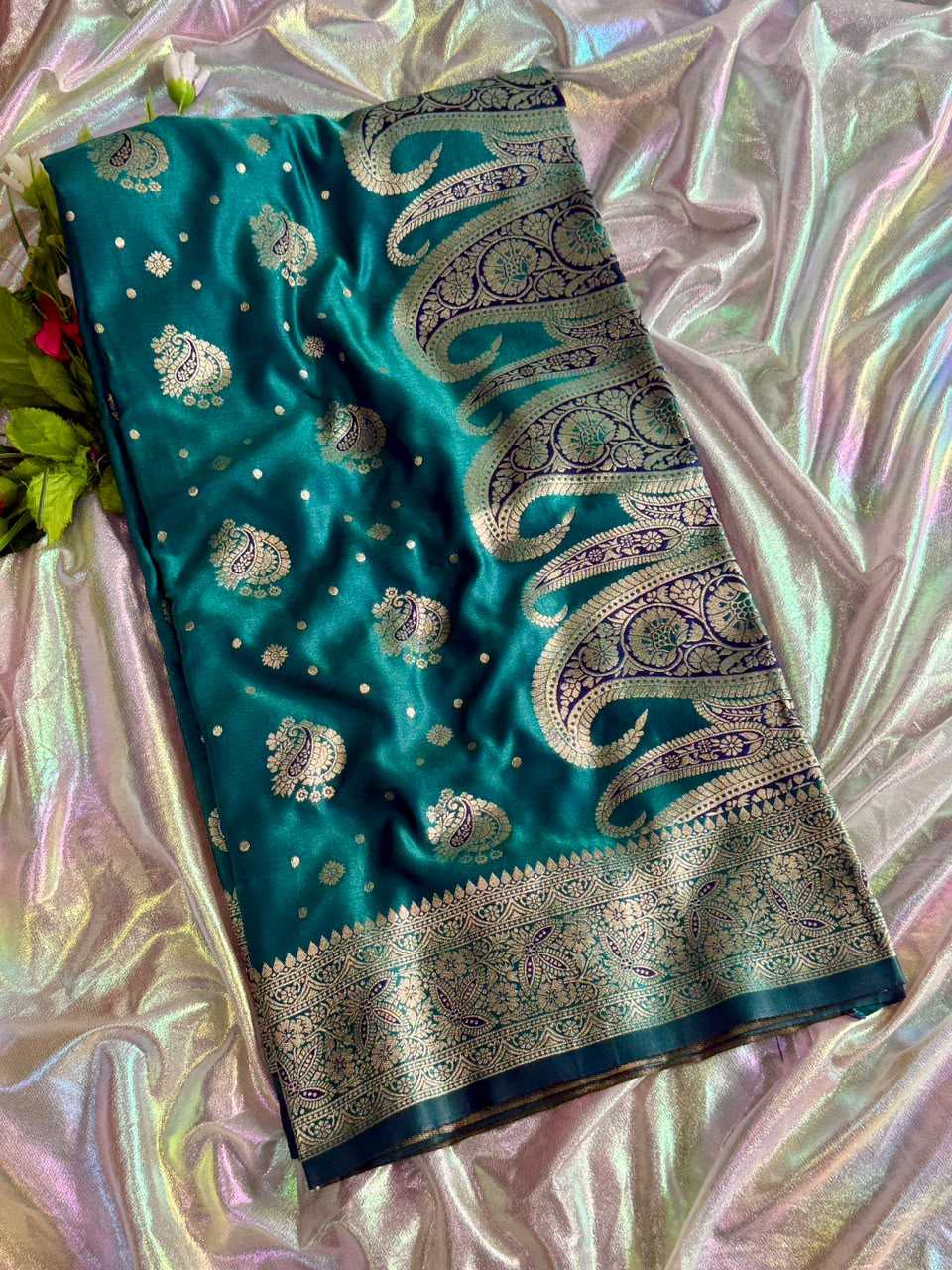 Satin Designer Saree