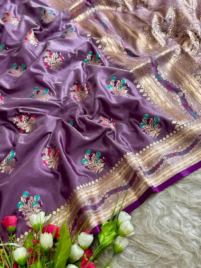 Satin Silk Soft Saree