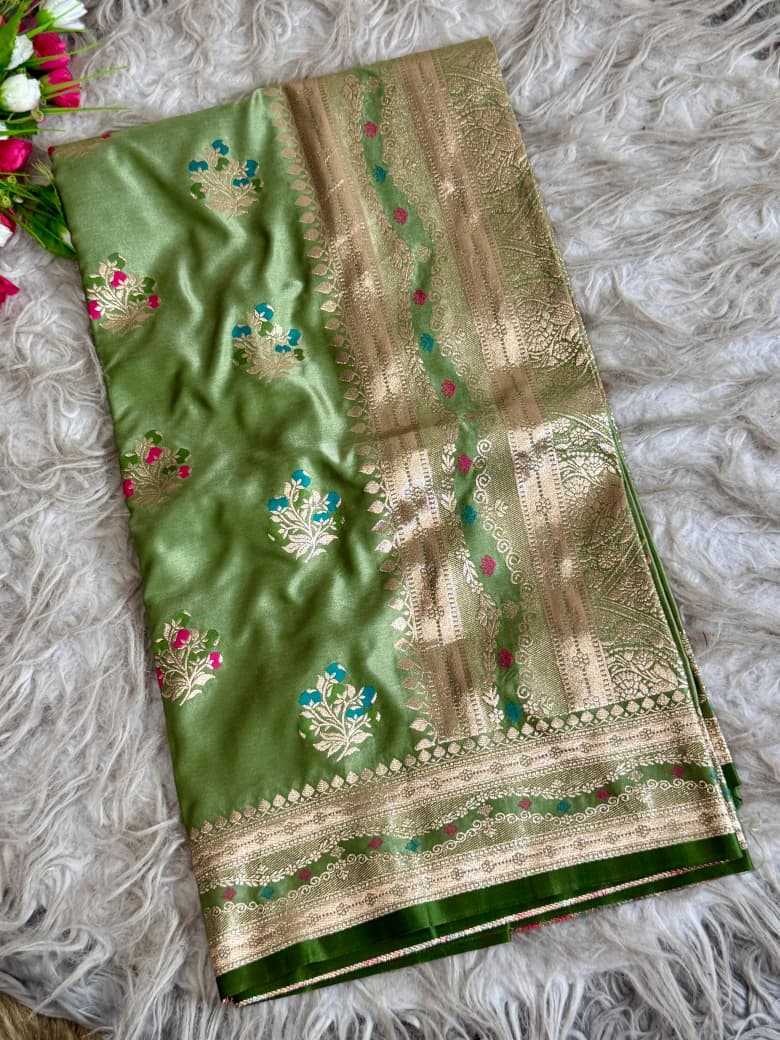Satin Silk Soft Saree