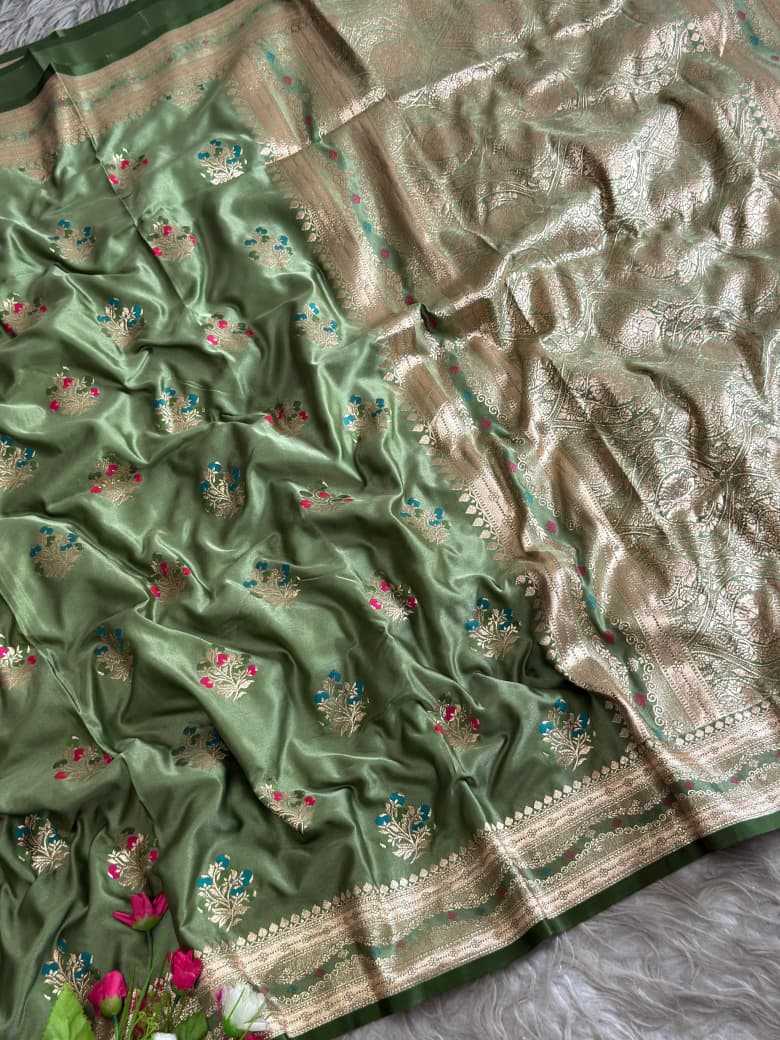 Satin Silk Soft Saree