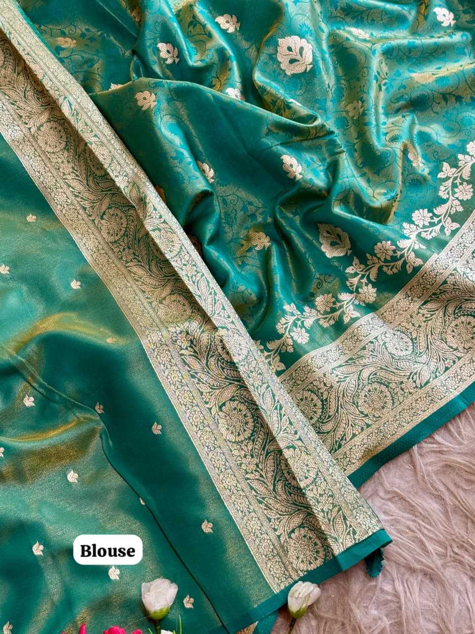 Ashwini Tissue Silk Traditional Saree
