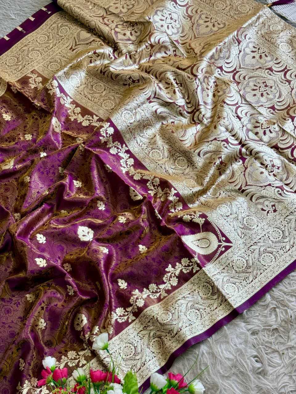 Ashwini Tissue Silk Traditional Saree