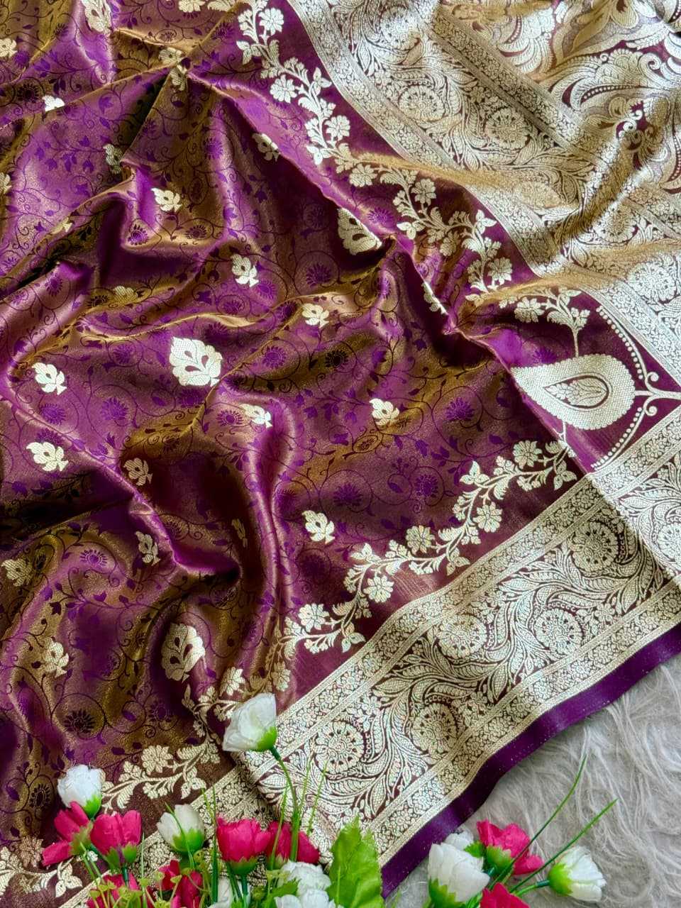 Ashwini Tissue Silk Traditional Saree