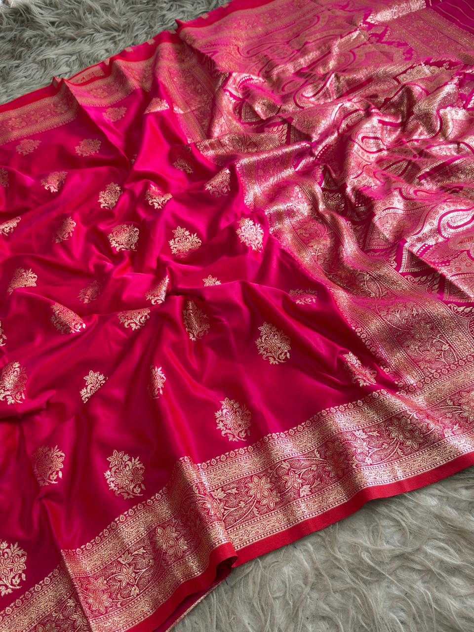 Satin Silk Banarasi Saree
