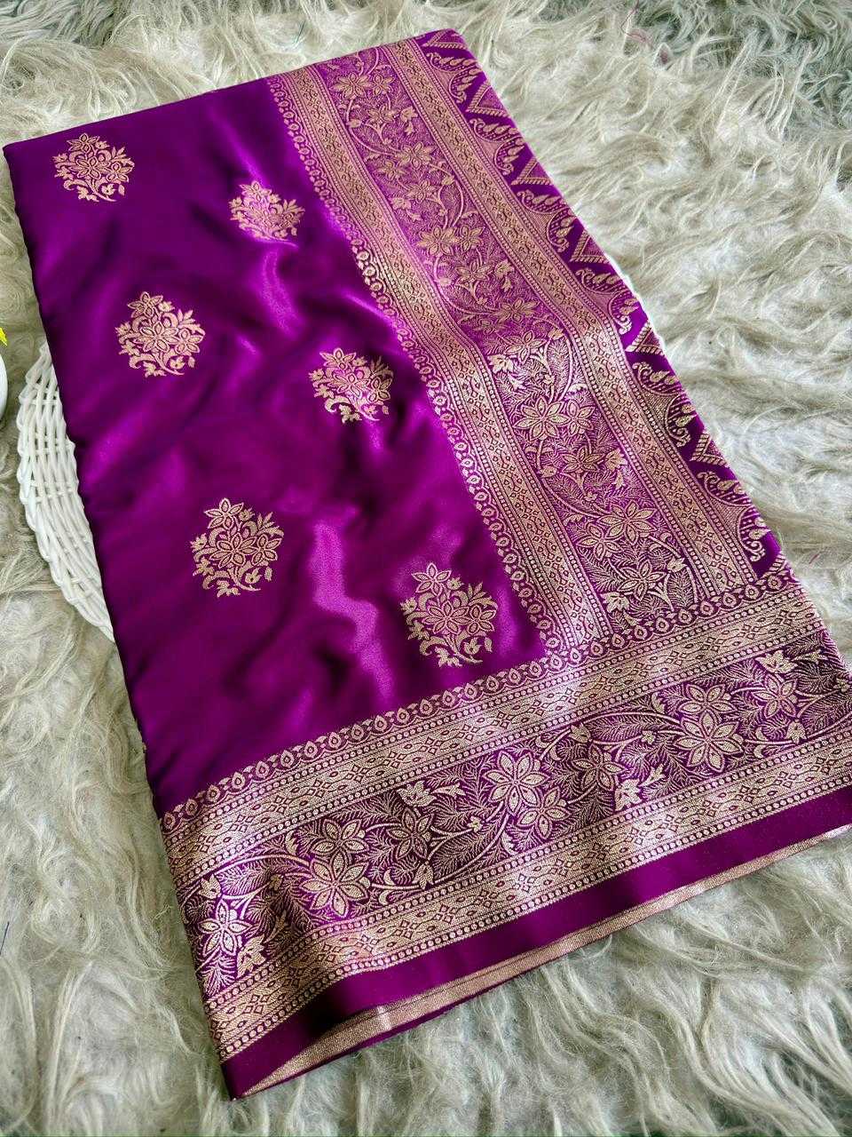 Satin Silk Banarasi Saree
