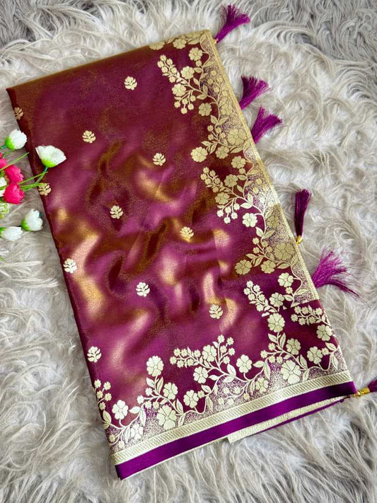 Tissue Silk Banarasi Saree