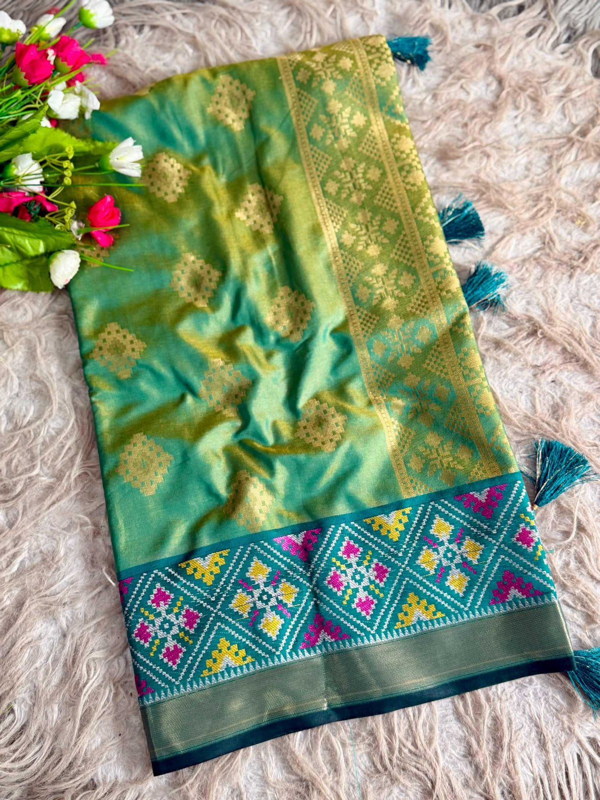 Daksha Patola Silk Traditional Saree