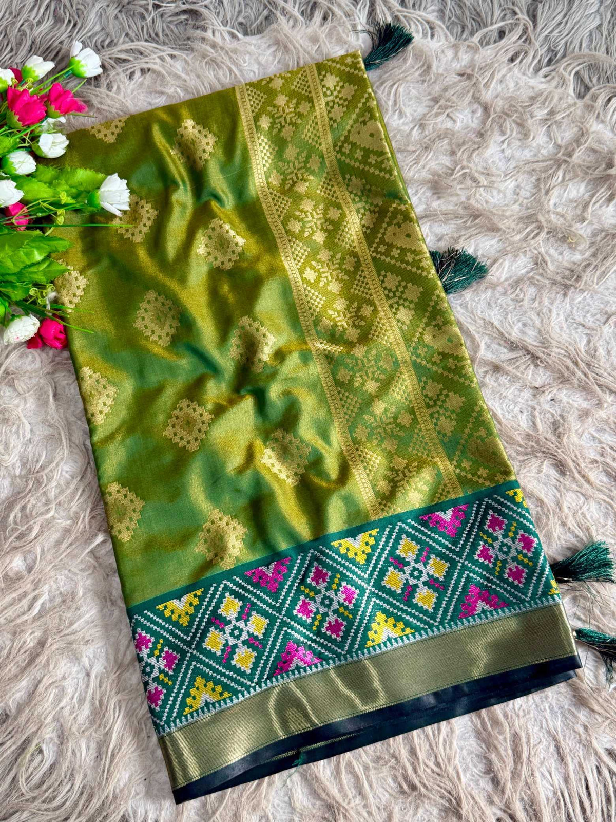 Daksha Patola Silk Traditional Saree
