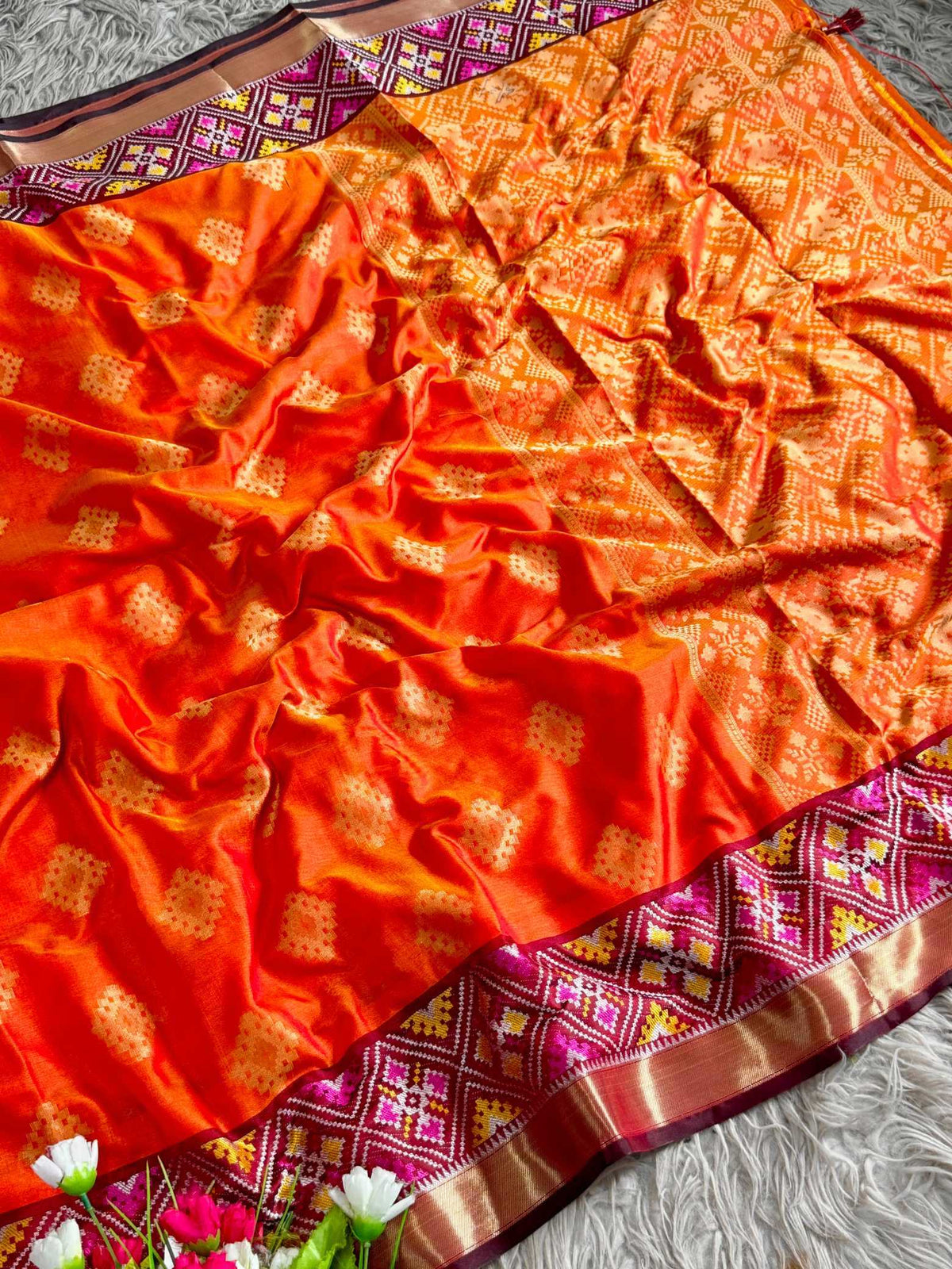 Daksha Patola Silk Traditional Saree