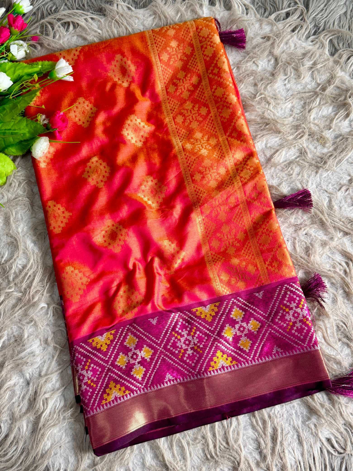 Daksha Patola Silk Traditional Saree