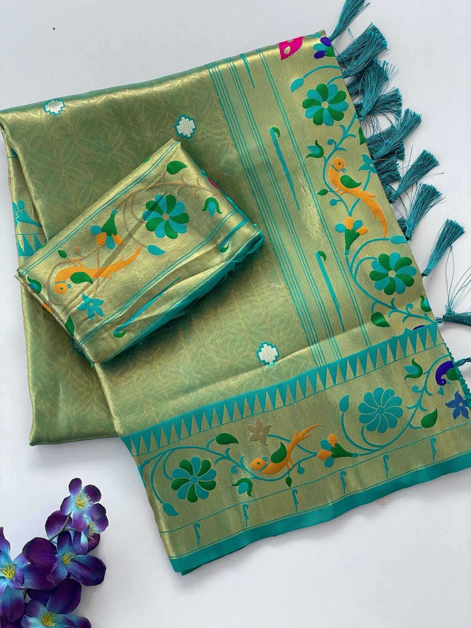 Tissue Silk Soft Saree