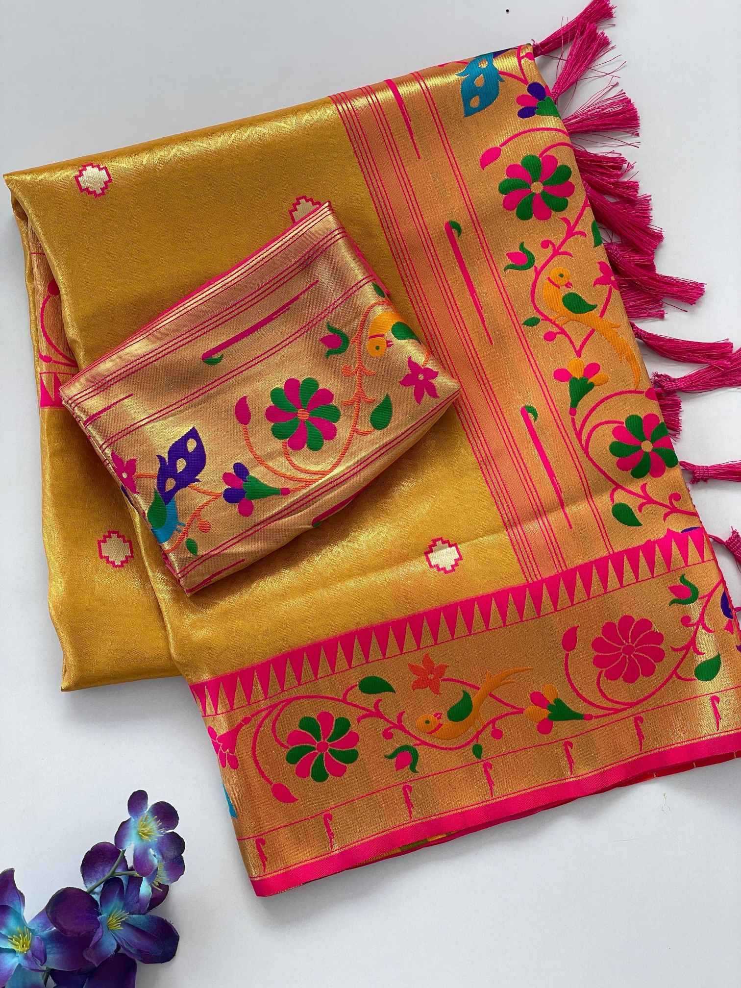 Tissue Silk Soft Saree