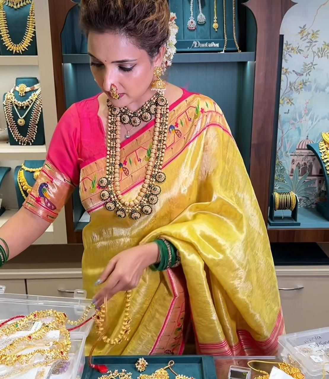 Tissue Silk Soft Saree