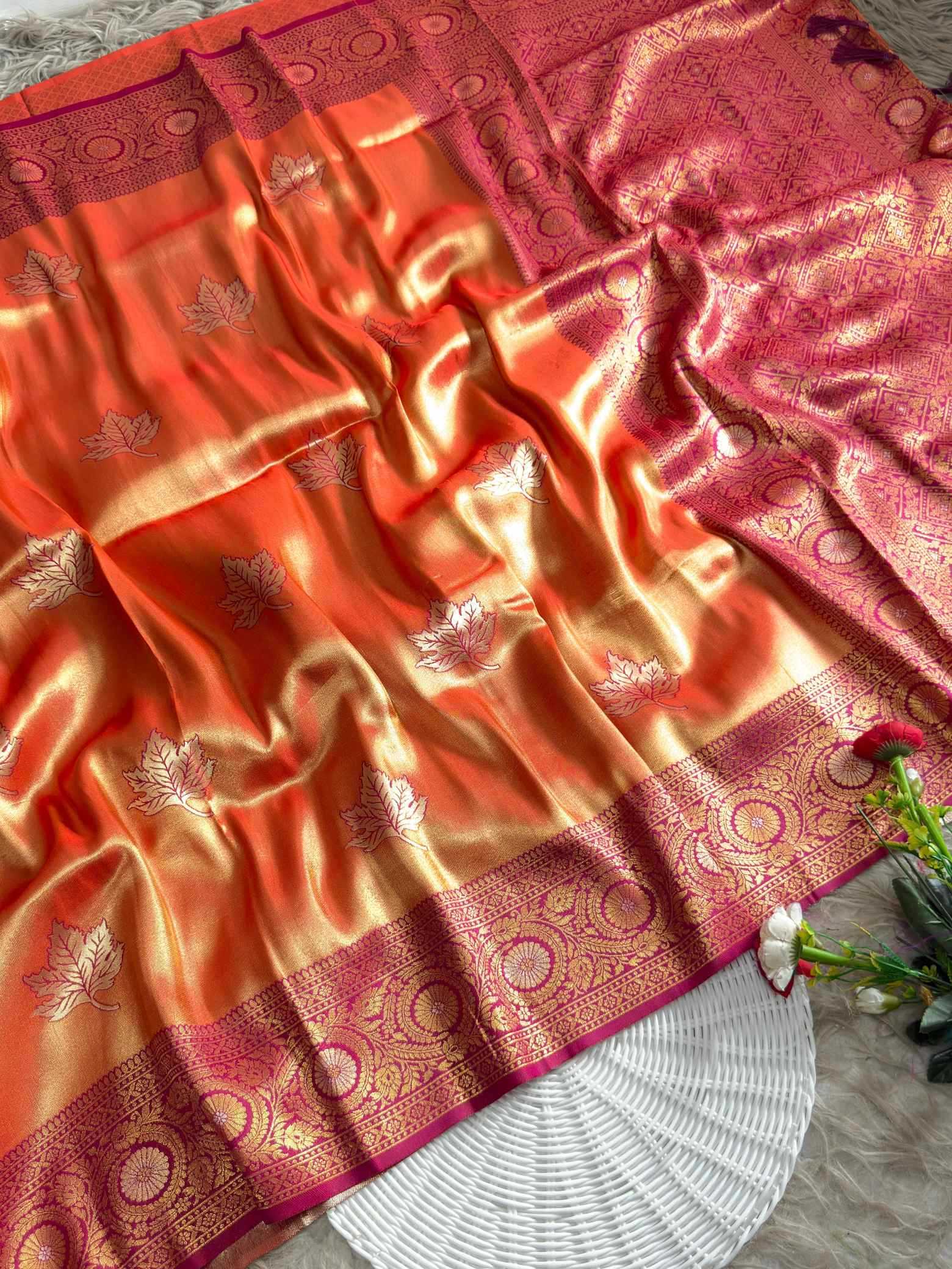 Tissue Silk Banarasi Saree