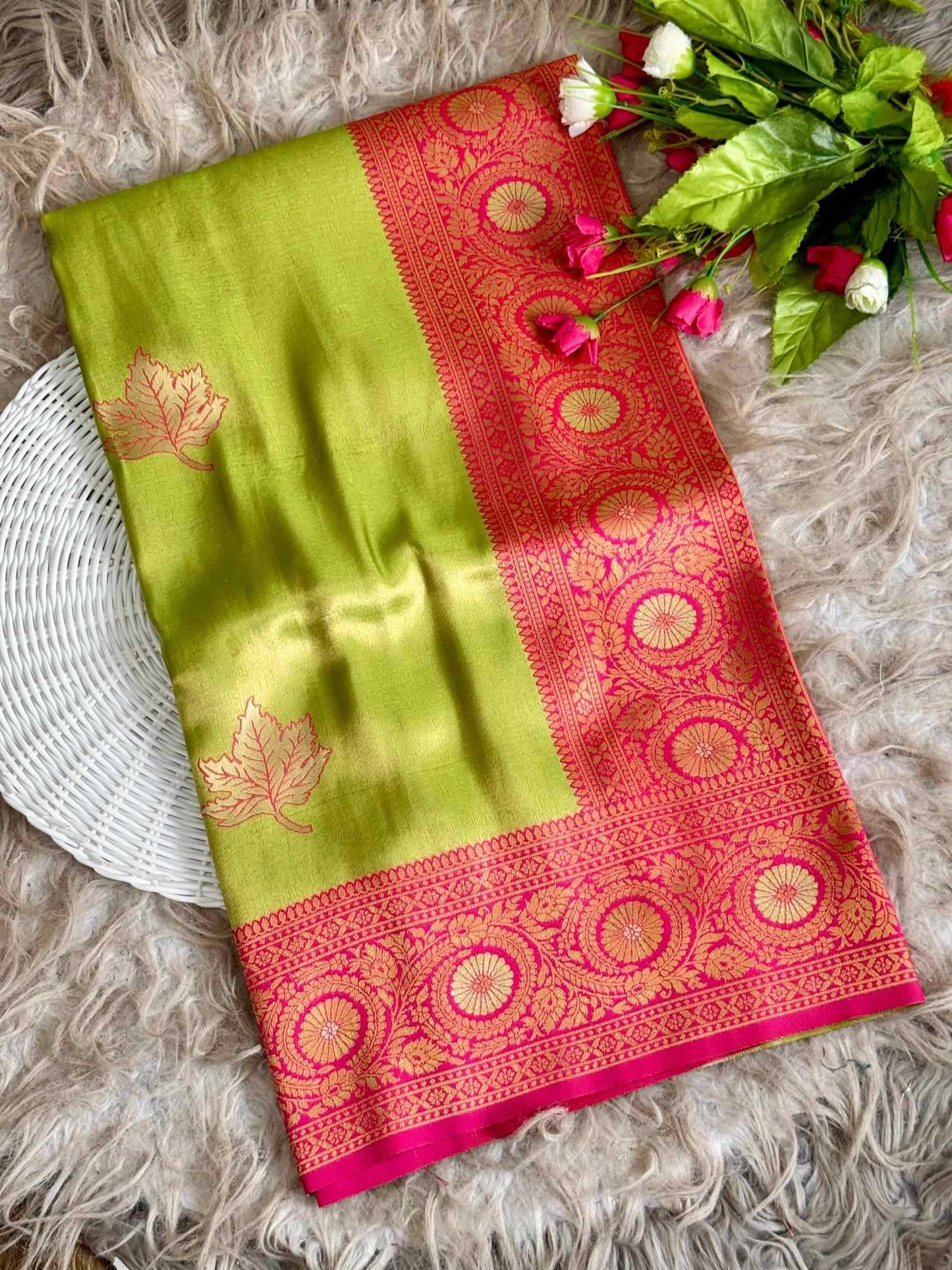 Tissue Silk Banarasi Saree