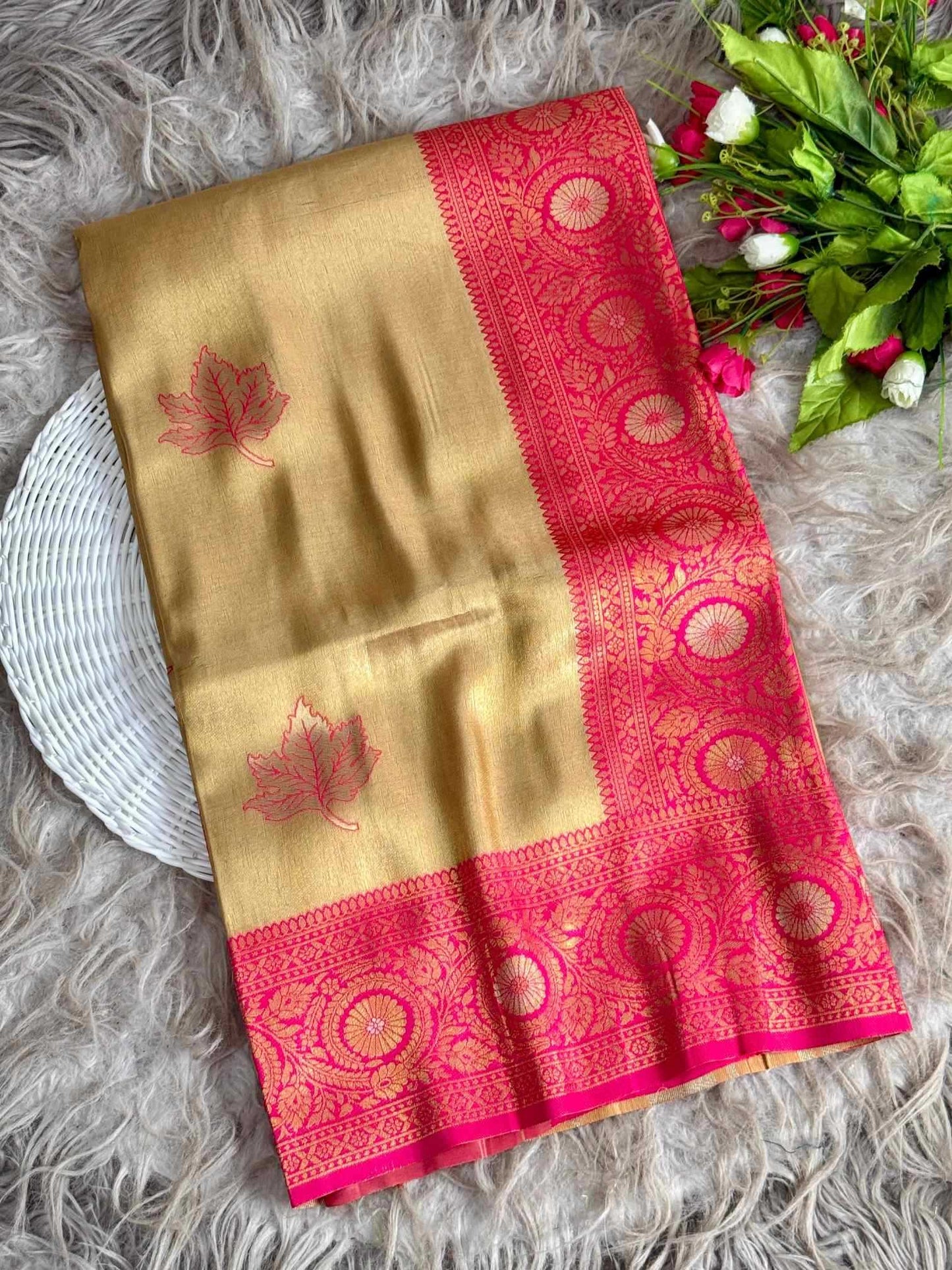 Tissue Silk Banarasi Saree