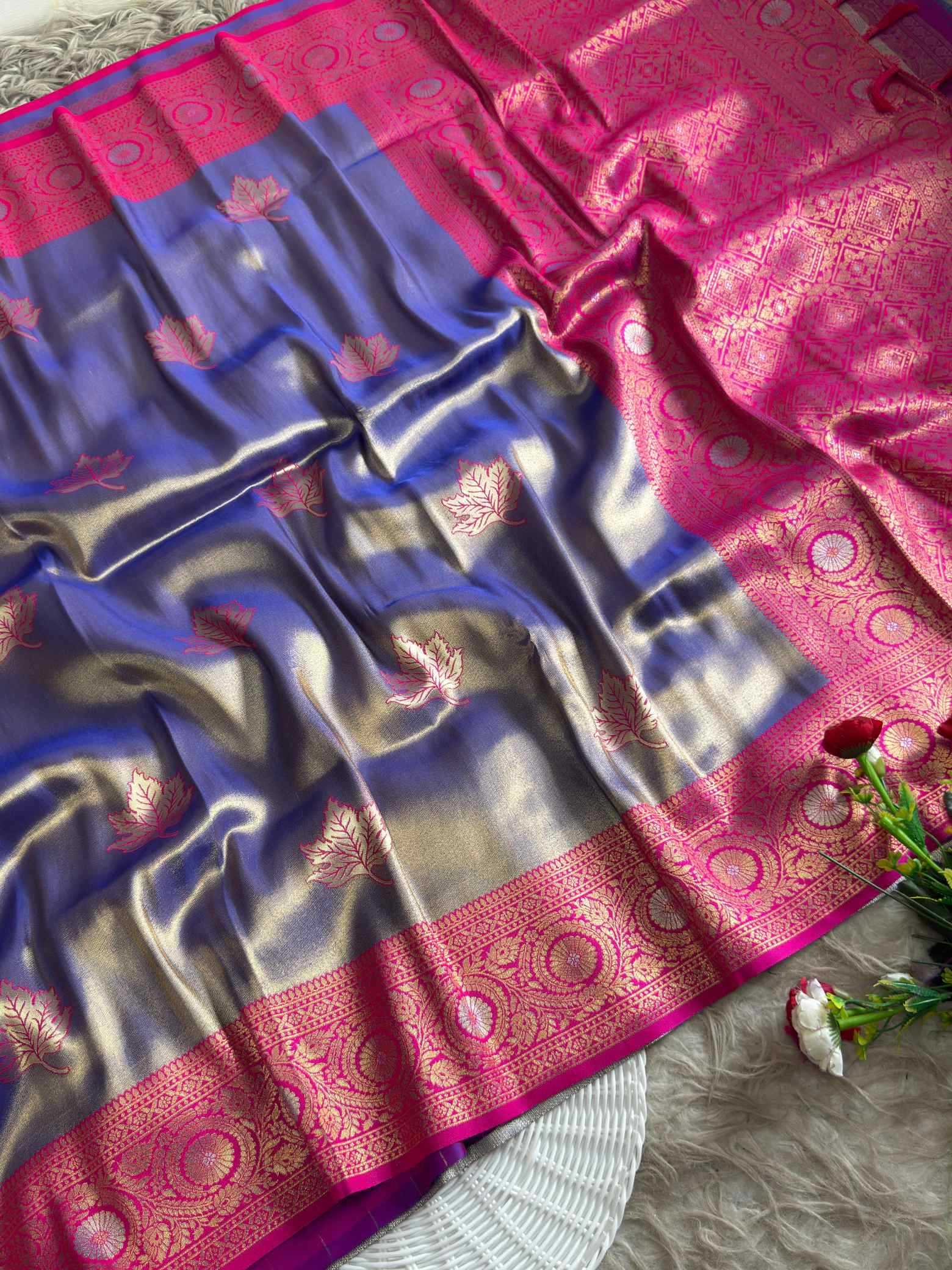 Tissue Silk Banarasi Saree