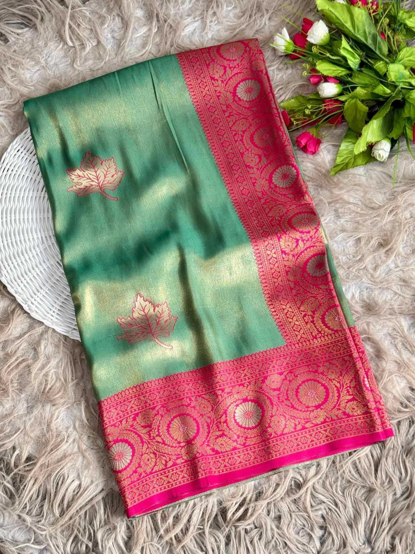Tissue Silk Banarasi Saree