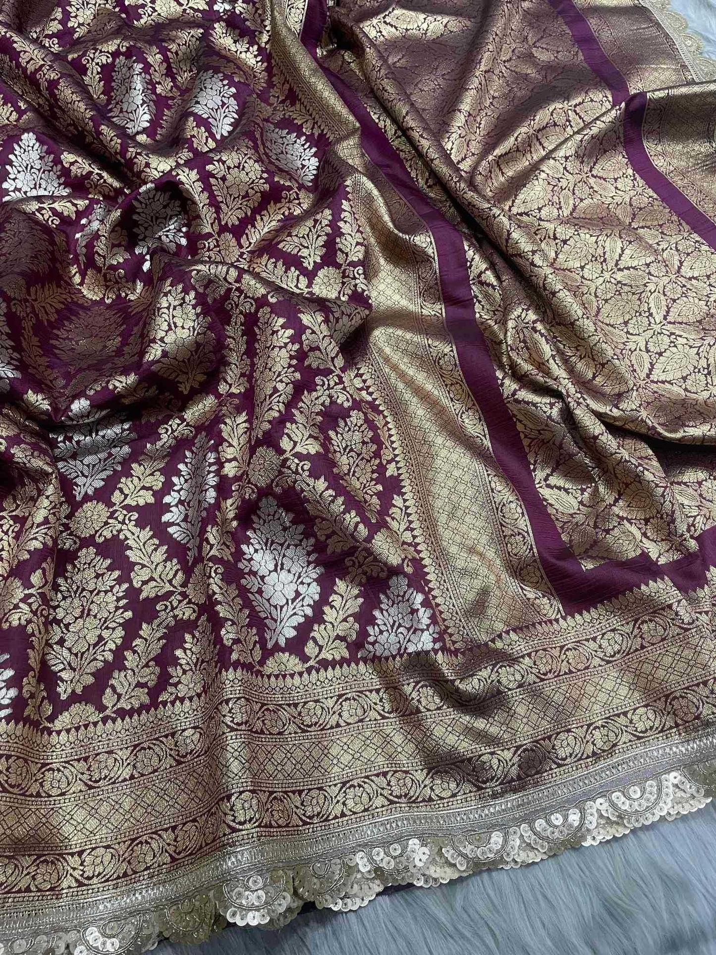Katan Silk Traditional Saree