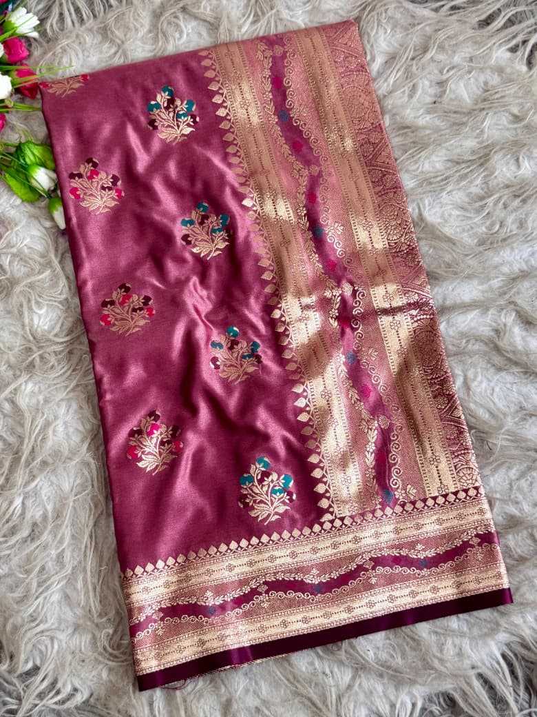 Satin Silk Soft Saree