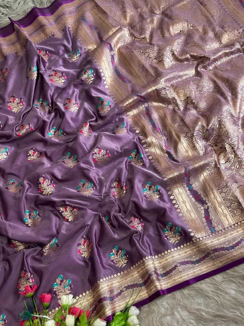 Satin Silk Soft Saree