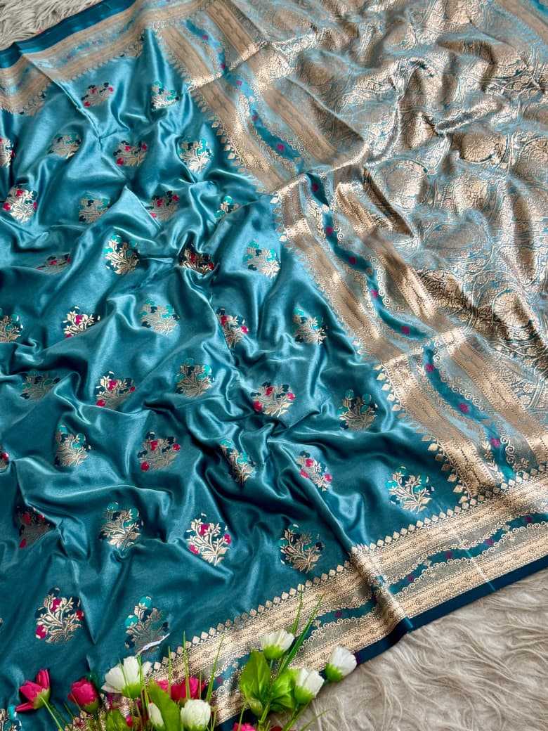Satin Silk Soft Saree