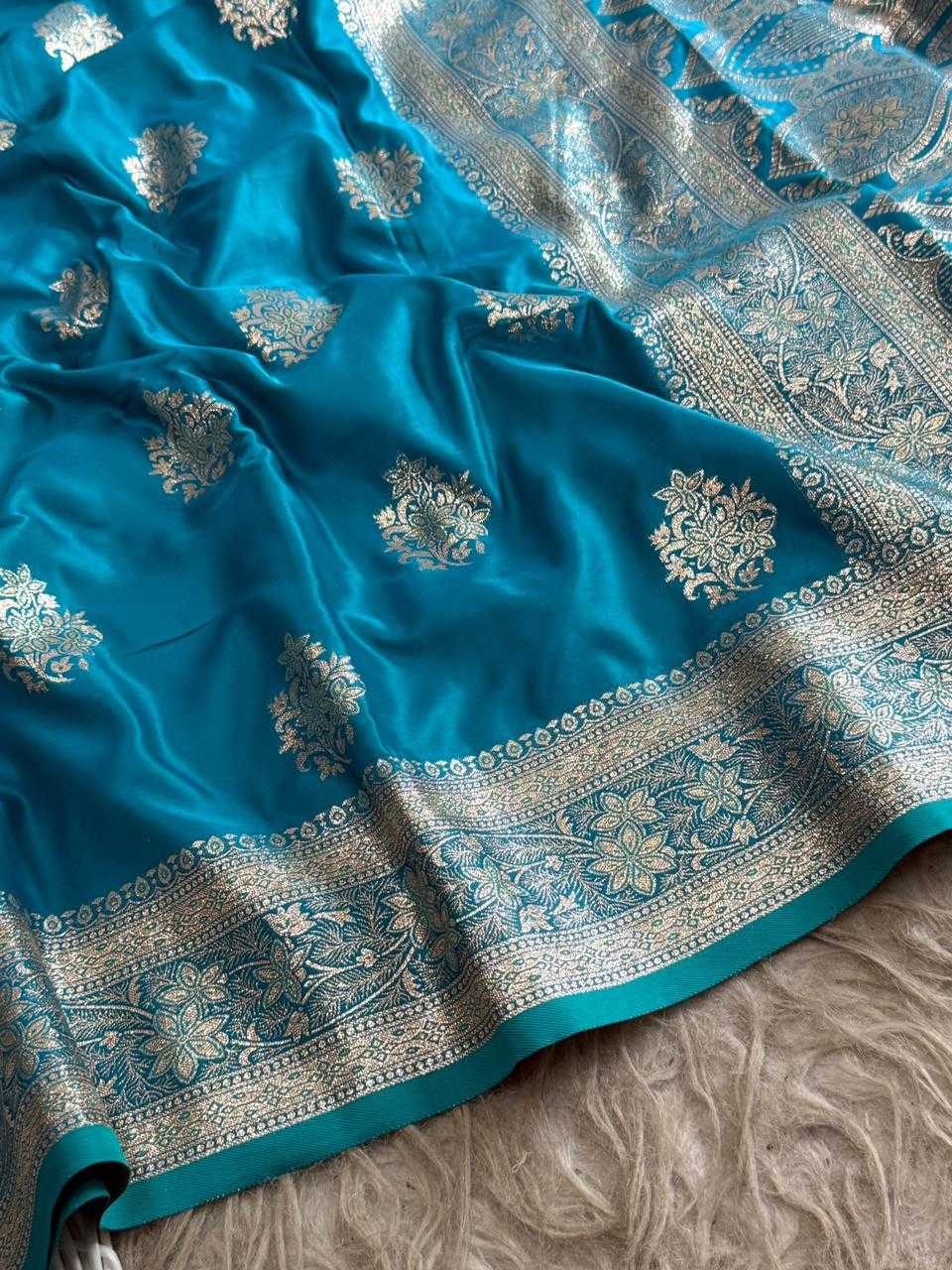 Satin Silk Banarasi Saree