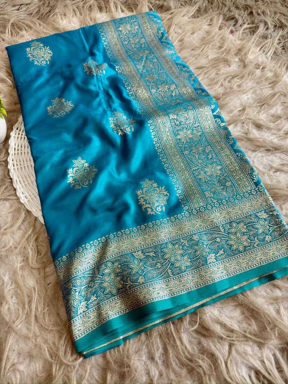 Satin Silk Banarasi Saree