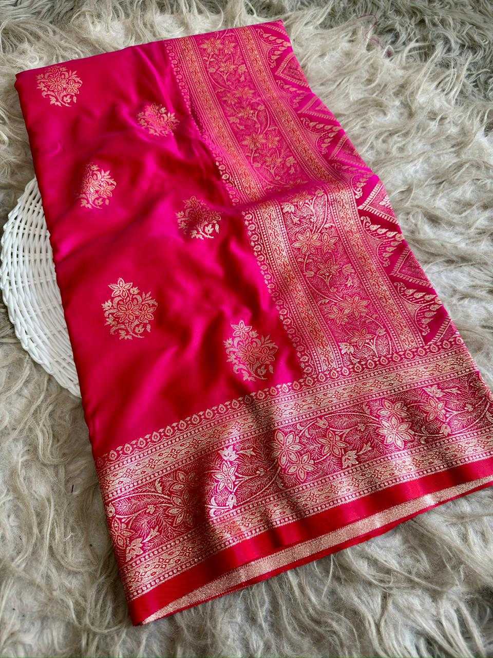 Satin Silk Banarasi Saree