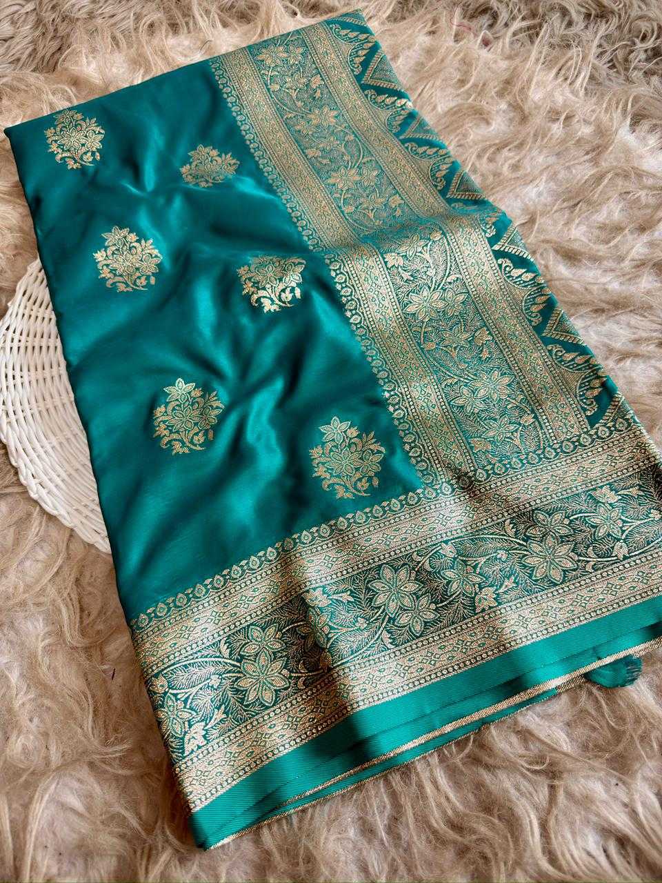 Satin Silk Banarasi Saree