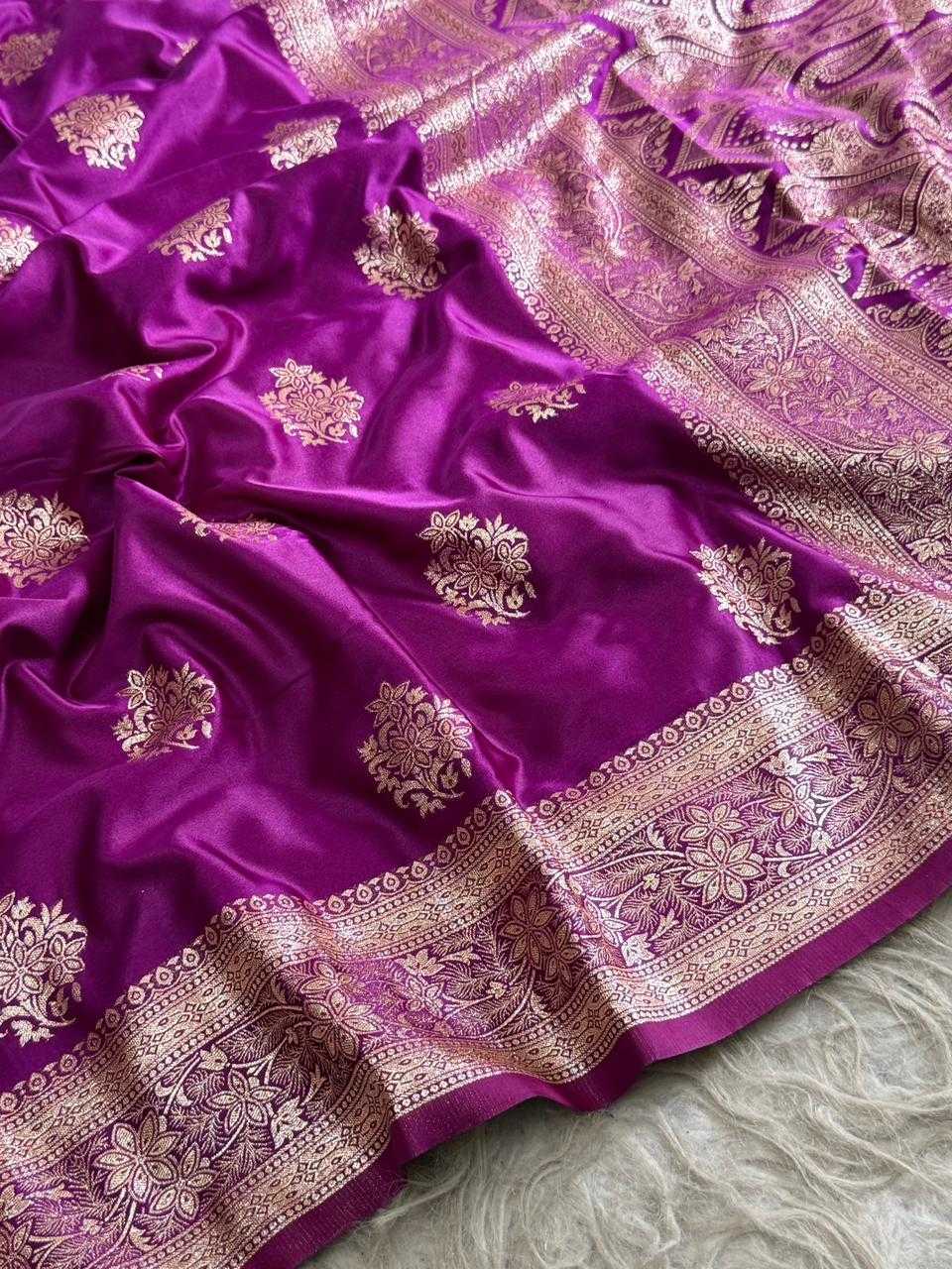 Satin Silk Banarasi Saree
