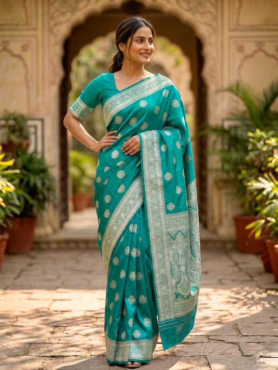 Satin Silk Banarasi Saree