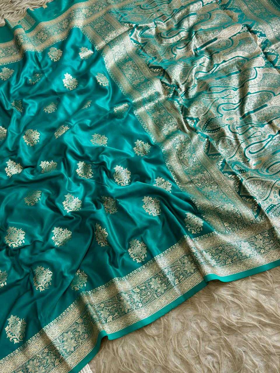 Satin Silk Banarasi Saree