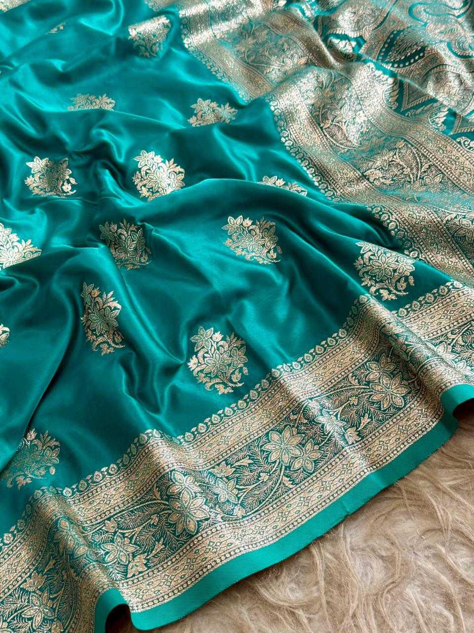 Satin Silk Banarasi Saree