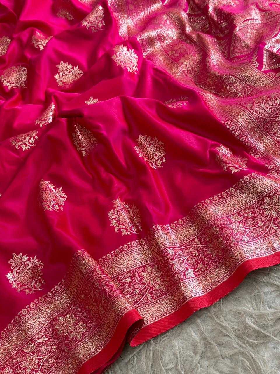 Satin Silk Banarasi Saree