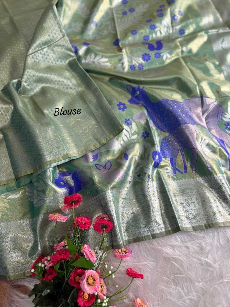 Printed Silk Saree