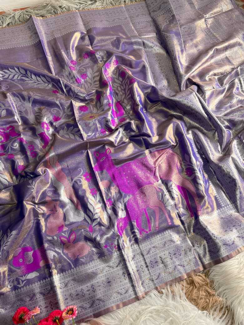 Printed Silk Saree