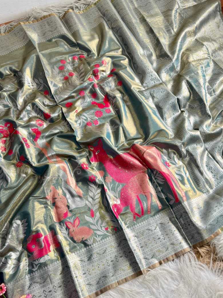 Printed Silk Saree