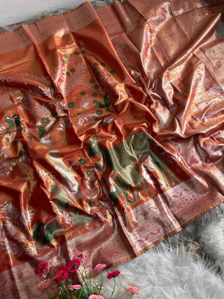 Printed Silk Saree