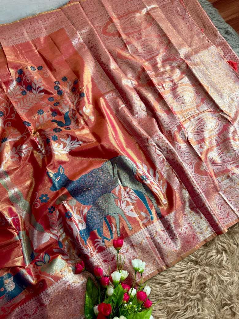 Printed Silk Saree