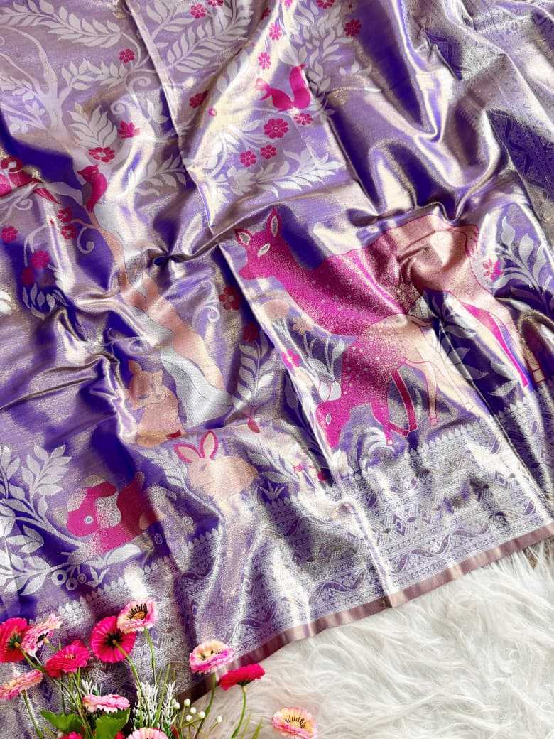 Printed Silk Saree