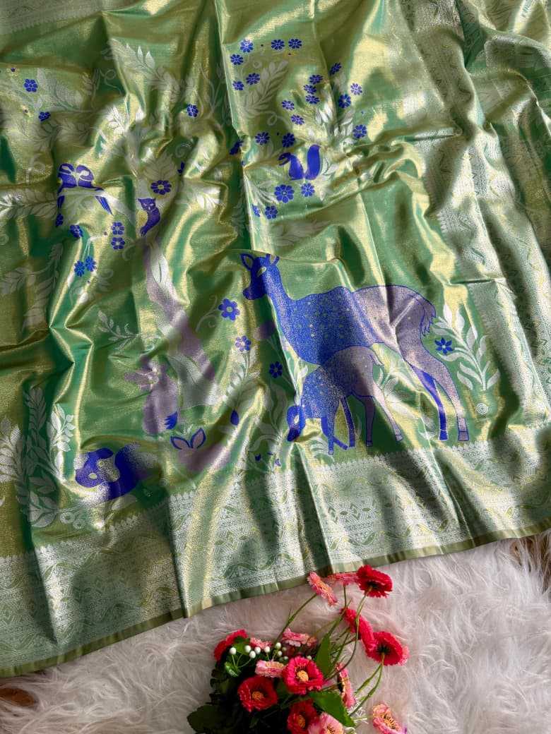 Printed Silk Saree